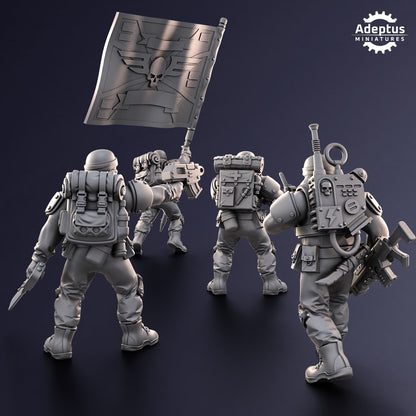 Command Squad - Sandshroud Battalion - Set of 4