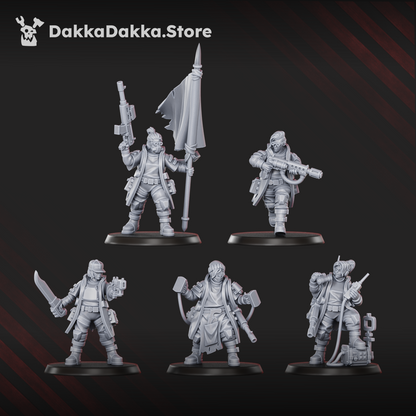 The Alcal Rats Masters Squad - Set of 5