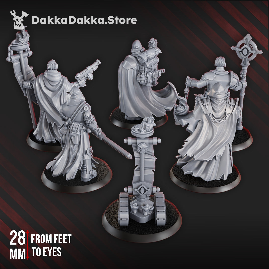 Holy Department of Heretical Investigations 2 - Set of 6