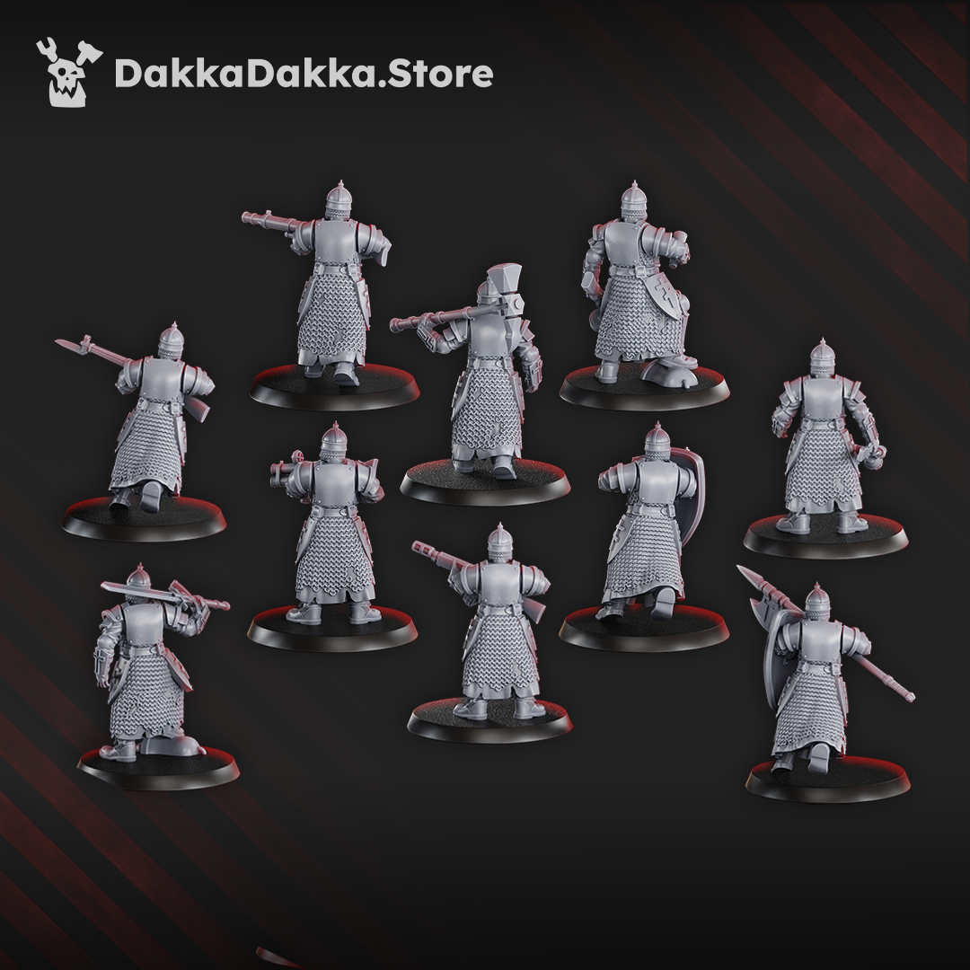 Holy Steel Battalion - Set of 10