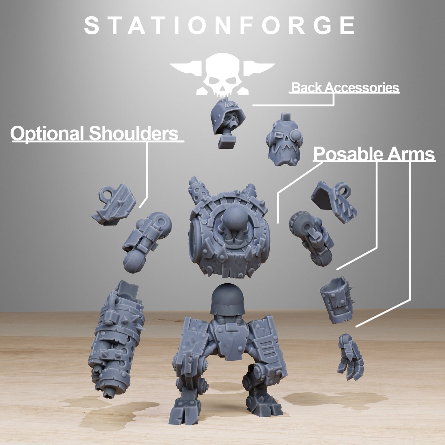 Orkaz Bots Infantry - Set of 10