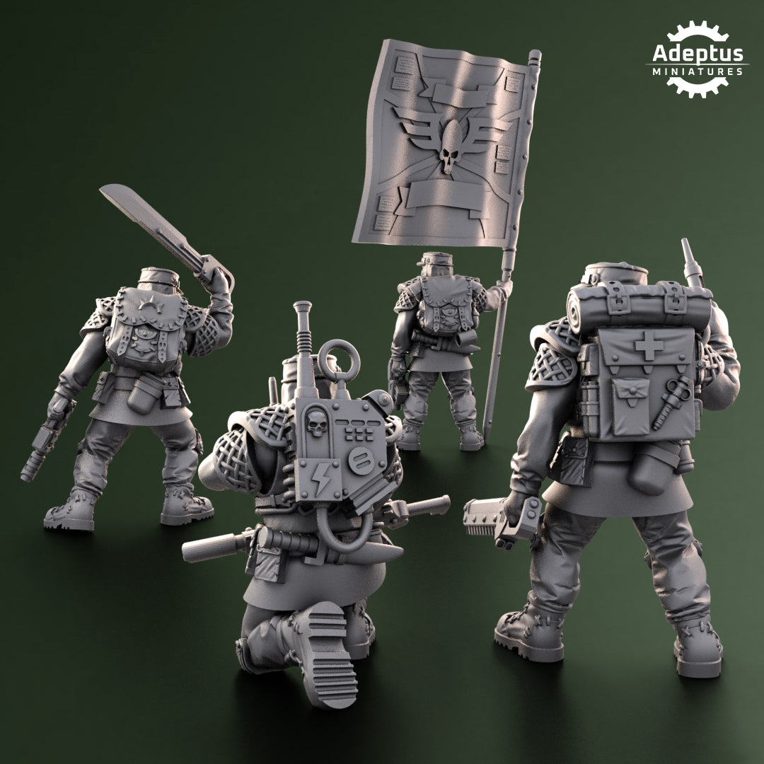 Command Squad - Sunscorch Regiment - Set of 4