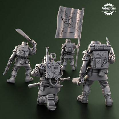 Command Squad - Sunscorch Regiment - Set of 4