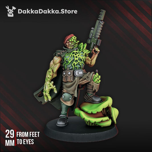 Sgt. Kane the Infected Claw | Grimdark | Sci-Fi Future | Tabletop Wargaming