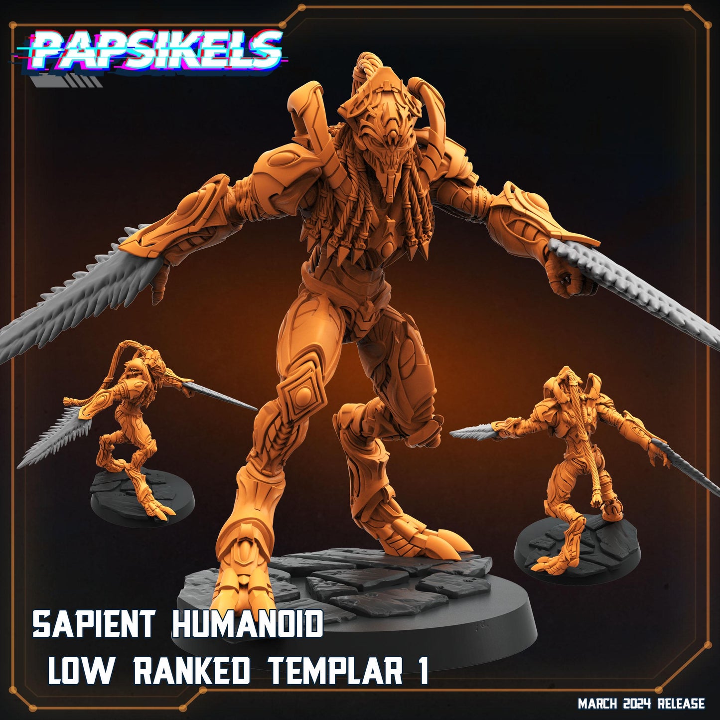 Sapient Humanoid Low Ranked Templar - 01