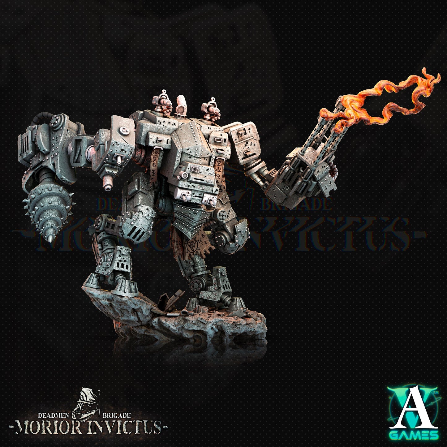 Morior MK-18 Paladin Mech - 03vfx  | Sci-Fi | CyberPunk