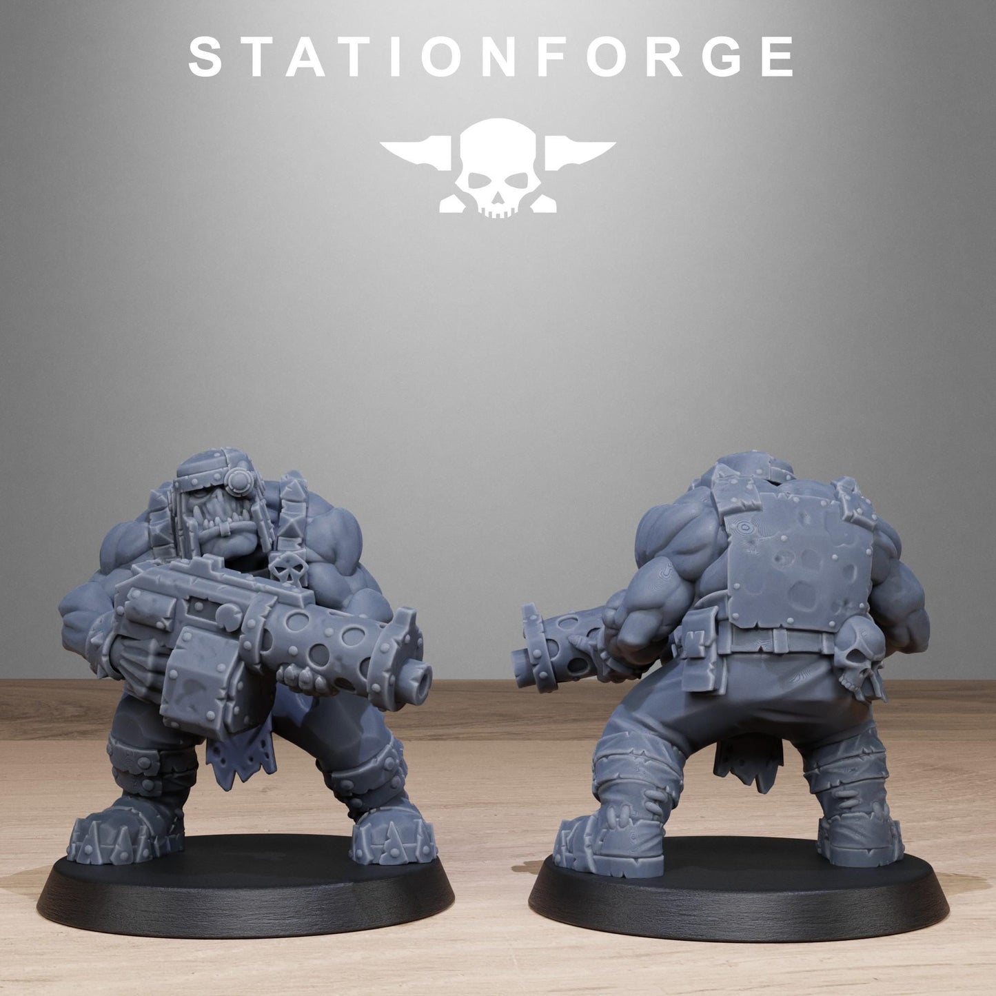 Orkaz Bros Infantry - Set of 10 | Grimdark | Sci-Fi Future | Tabletop Wargaming