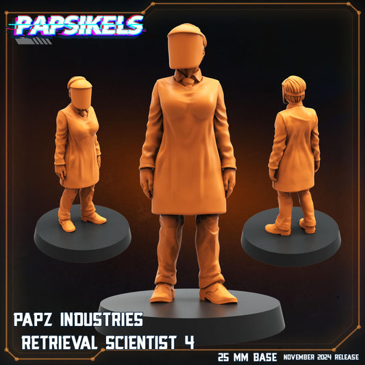 PAPZ Industries Retrieval Scientist 4