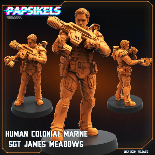 Human Colonial Marine SGT James Meadows