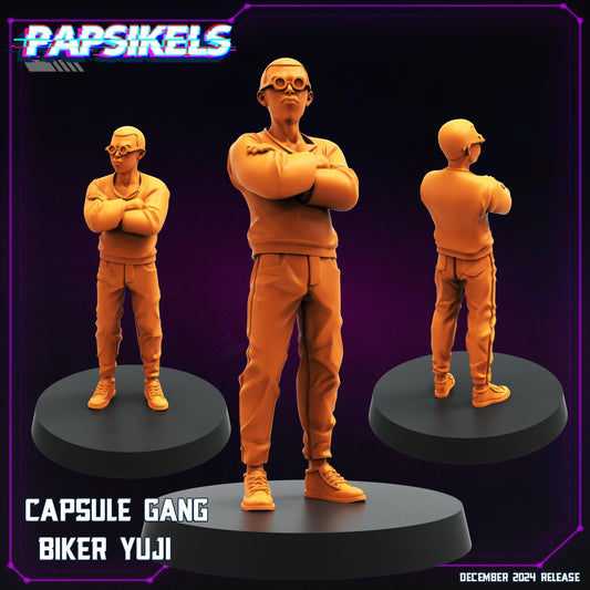 Capsule Gang Biker Yuji