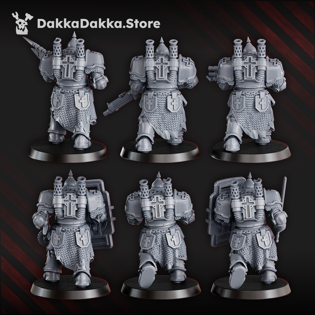 Heavy Bogatyr Squad - Set of 6