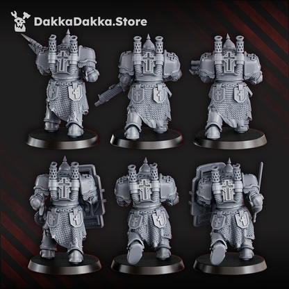 Heavy Bogatyr Squad - Set of 6