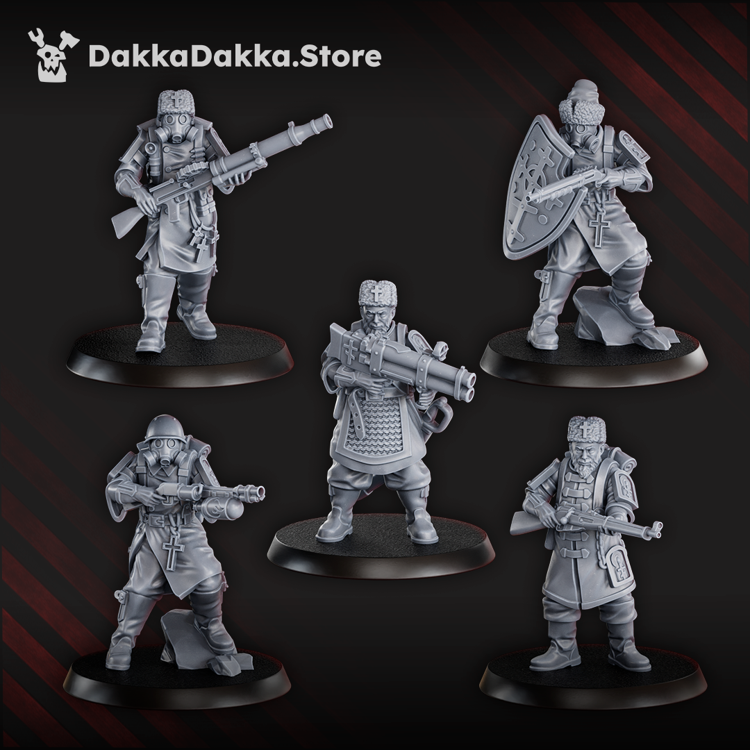 Red Druzhina Squad  - Set of 10