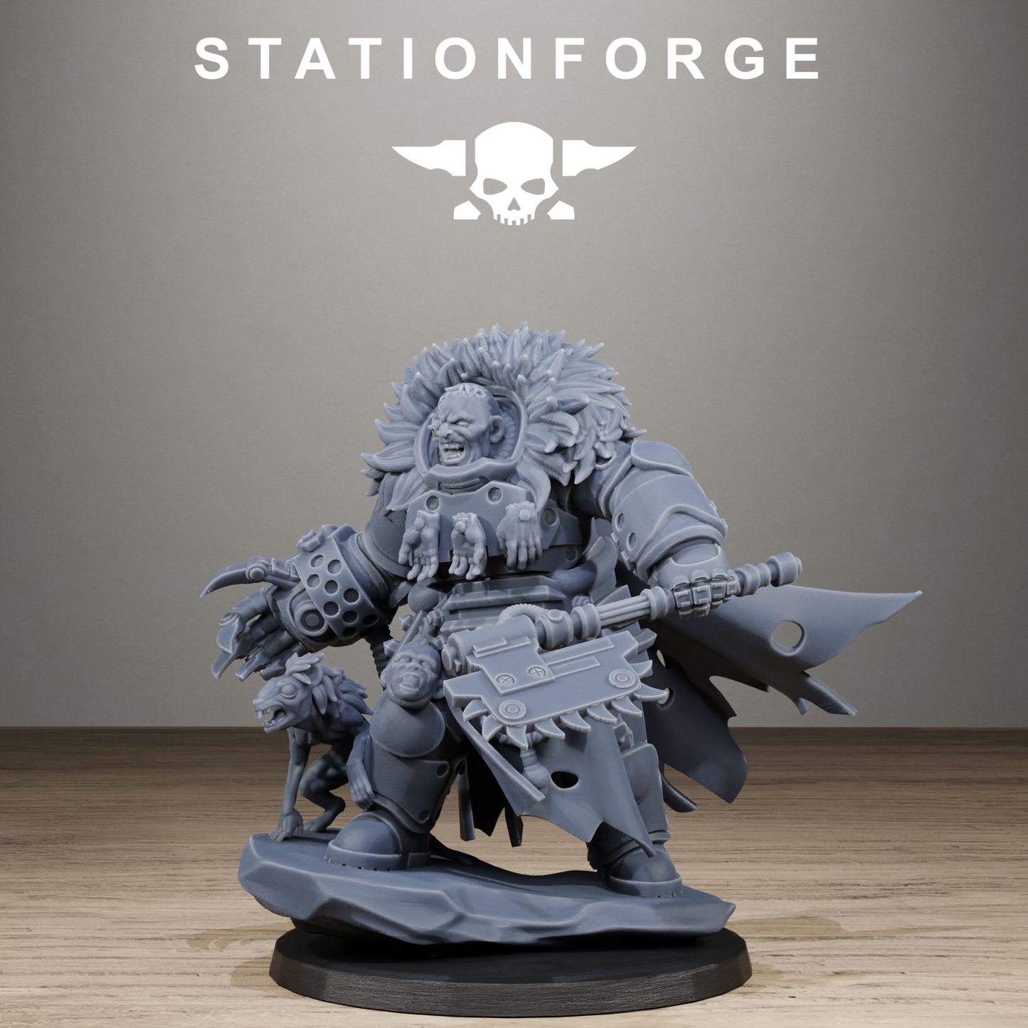 Techno Savages Vernaxers - Set of 10 (unpainted)