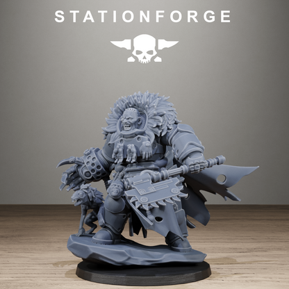 Techno Savages Vernaxers - Set of 10 (unpainted)