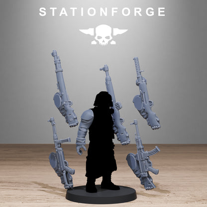 GrimGuard German Weapons Pack - 160 Pieces