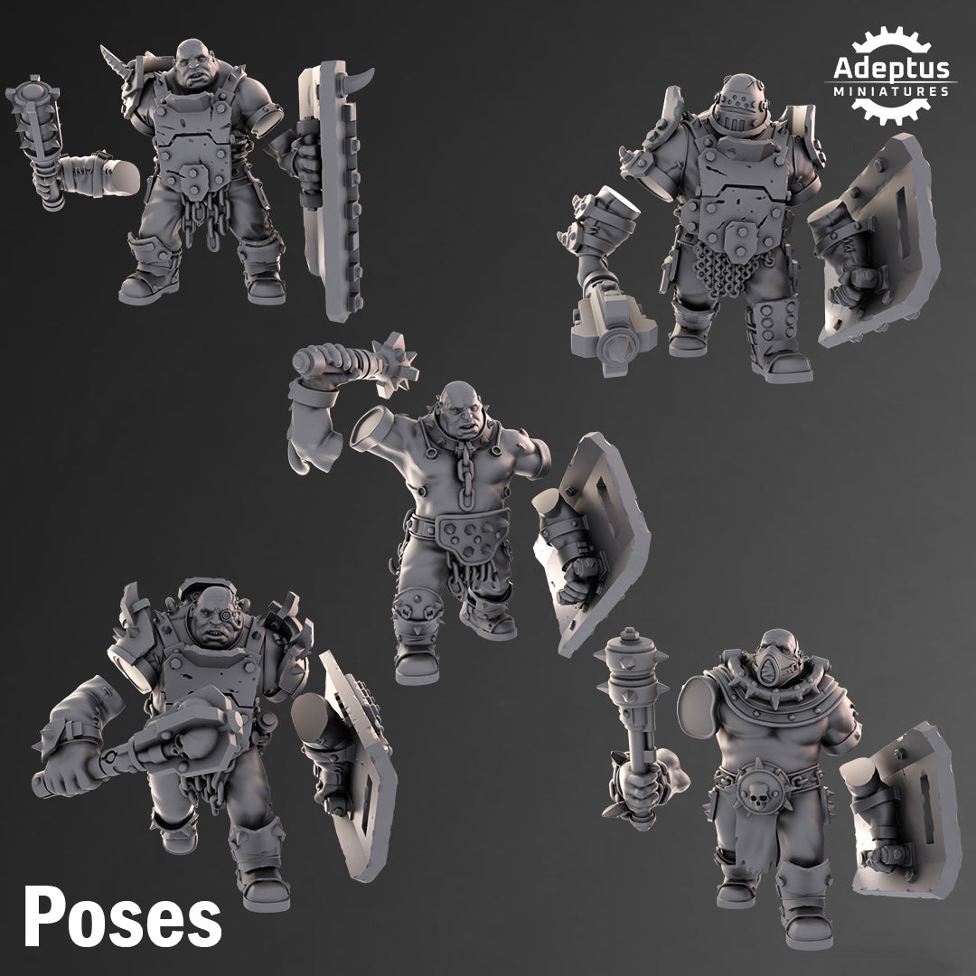 Abhuman Brutes - Renegades and Heretics - Set of 5