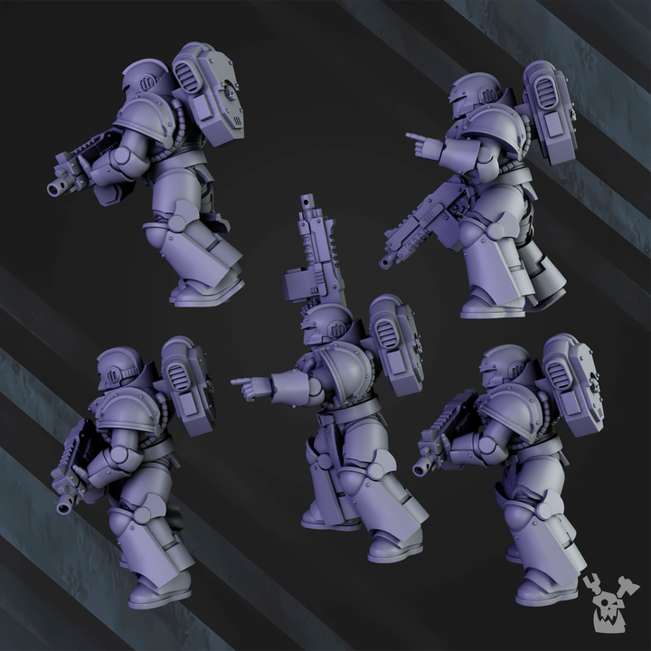 Fraten Knights Tactical Squad 1 - Set of 5