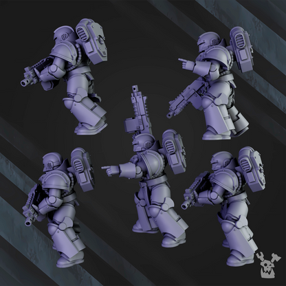 Fraten Knights Tactical Squad 1 - Set of 5