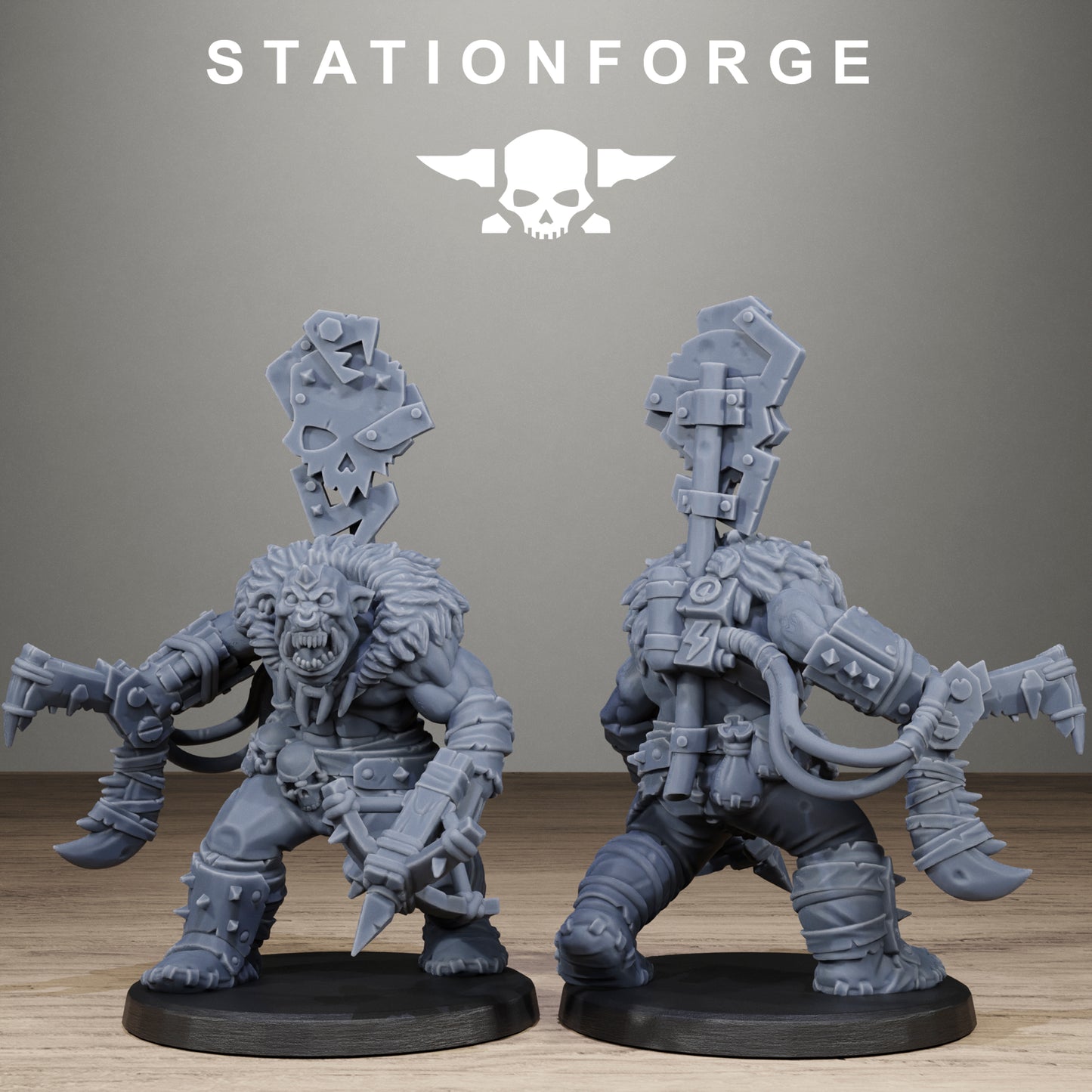 Orkaz Wild Squad - Set of 10 (unpainted)