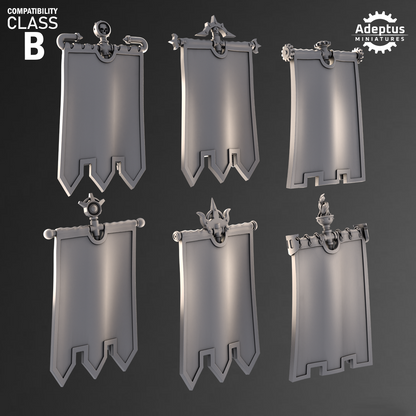 Banners - Imperial Guard v3- Set of 6 Banner Topper Options