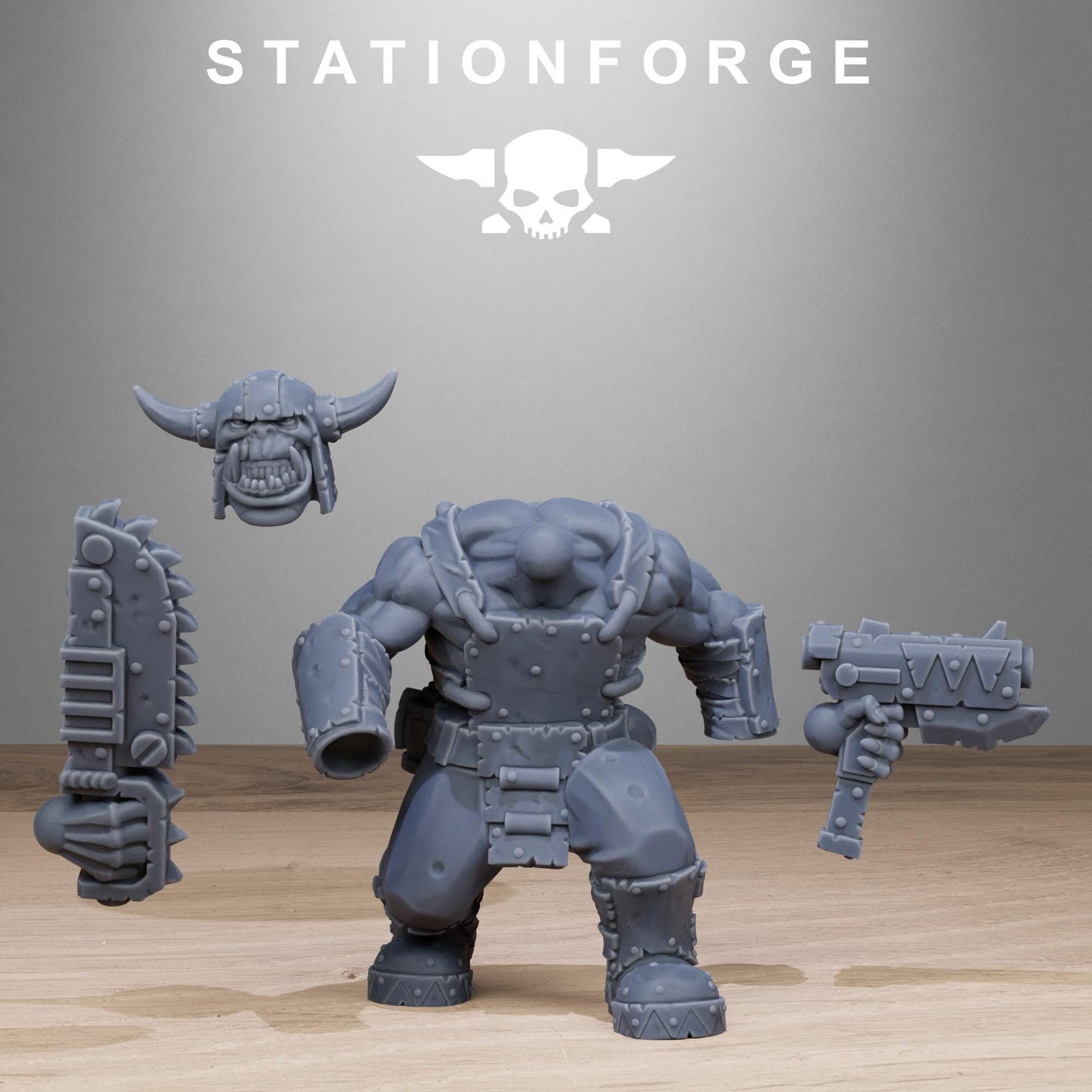 Orkaz Bros Infantry - Set of 10 | Grimdark | Sci-Fi Future | Tabletop Wargaming