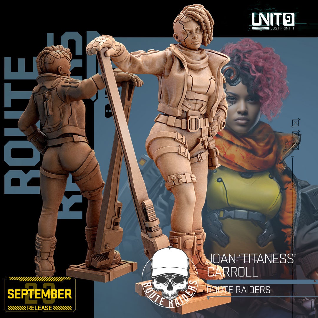 Route Raiders - Joan 'Titaness' Carroll - v2