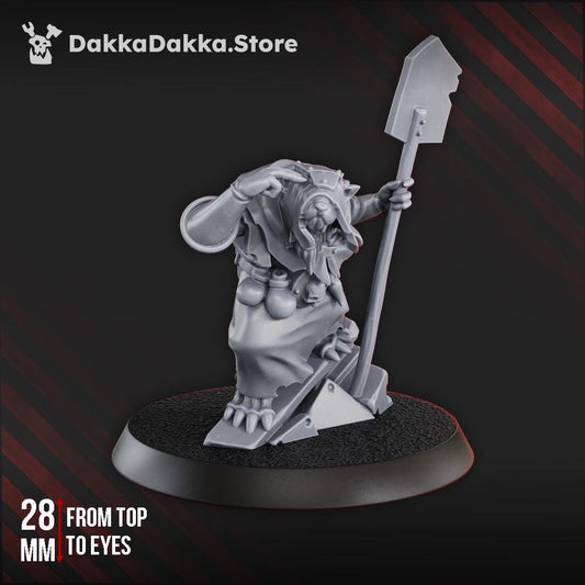 Rat Mind Miner | Grimdark | Sci-Fi Future | Tabletop Wargaming