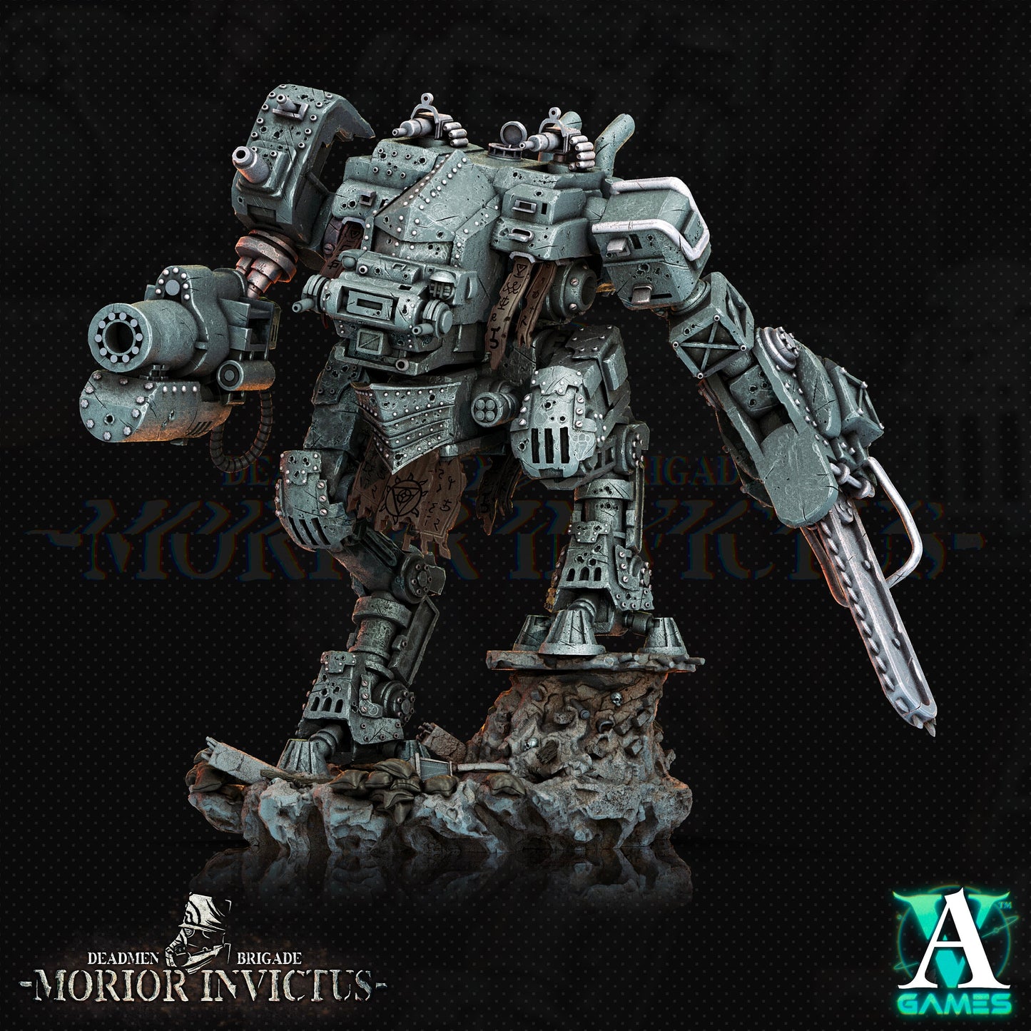 Morior MK-18 Paladin Mech - 01  | Sci-Fi | CyberPunk