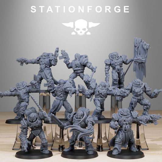 Corrupted Socratis Infantry - Set of 10