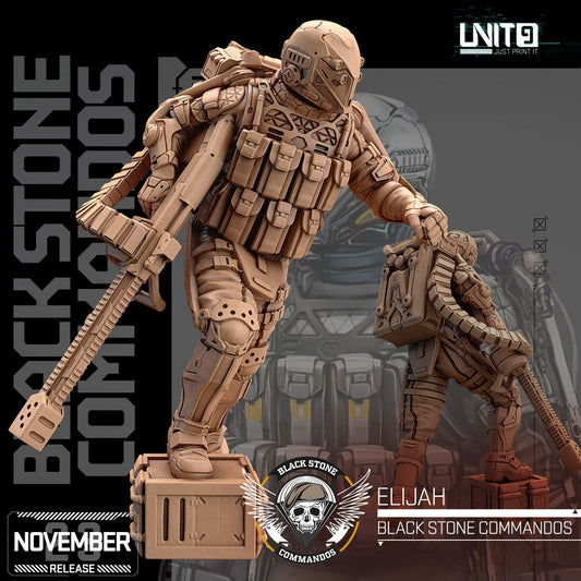 Black Stone Commandos - Eljah - v1