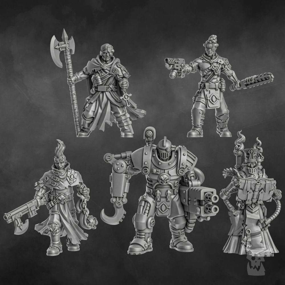Holy Department of Heretical Investigations 1 - Set of 5