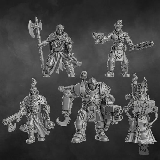Holy Department of Heretical Investigations 1 - Set of 5