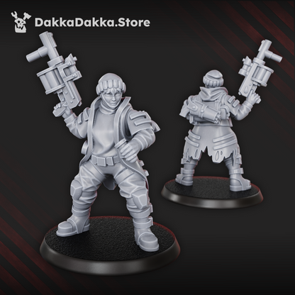 The Alcal Rats Infantry Squad - Set of 15