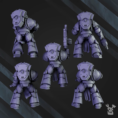 Fraten Knights Tactical Squad 1 - Set of 5