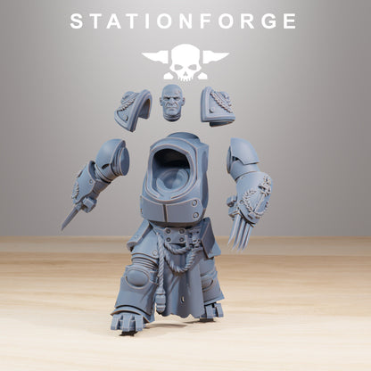 Socratis Melee Unit - Set of 10 |  Wargame Proxy | Sci-Fi | Cyberpunk