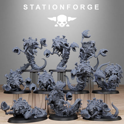 Xenarid Crawlers - Set of 10 | Grimdark | Sci-Fi Future | Tabletop Wargaming