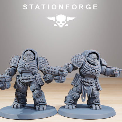 Socratis Doom Reaper Vanguards - Set of 10 |  Wargame Proxy | Sci-Fi | Cyberpunk