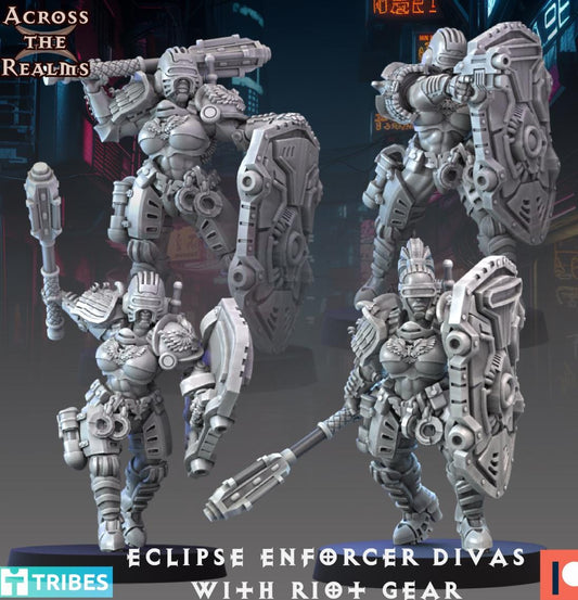 Riot Eclipse Divas - Set of 4