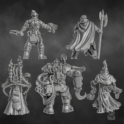 Holy Department of Heretical Investigations 1 - Set of 5