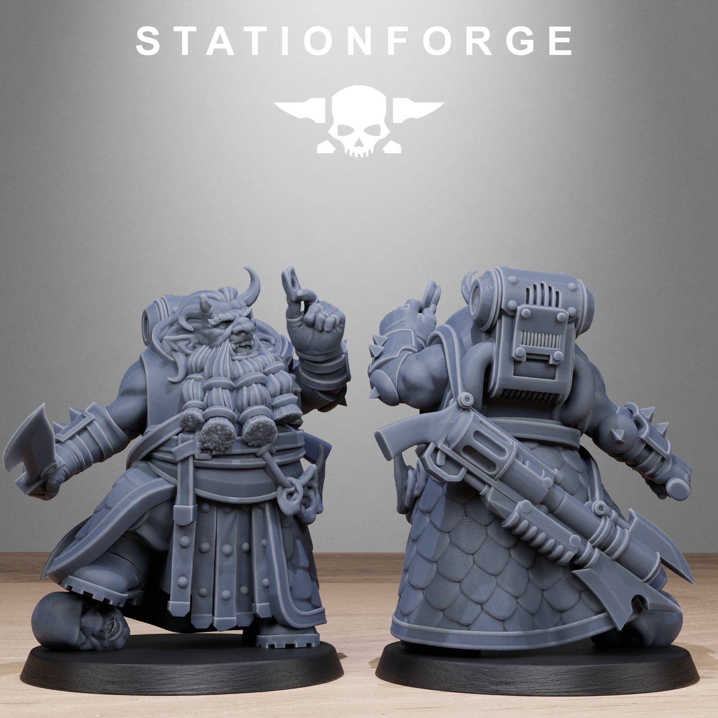 Corrupted Guard Dwarves - Set of 10