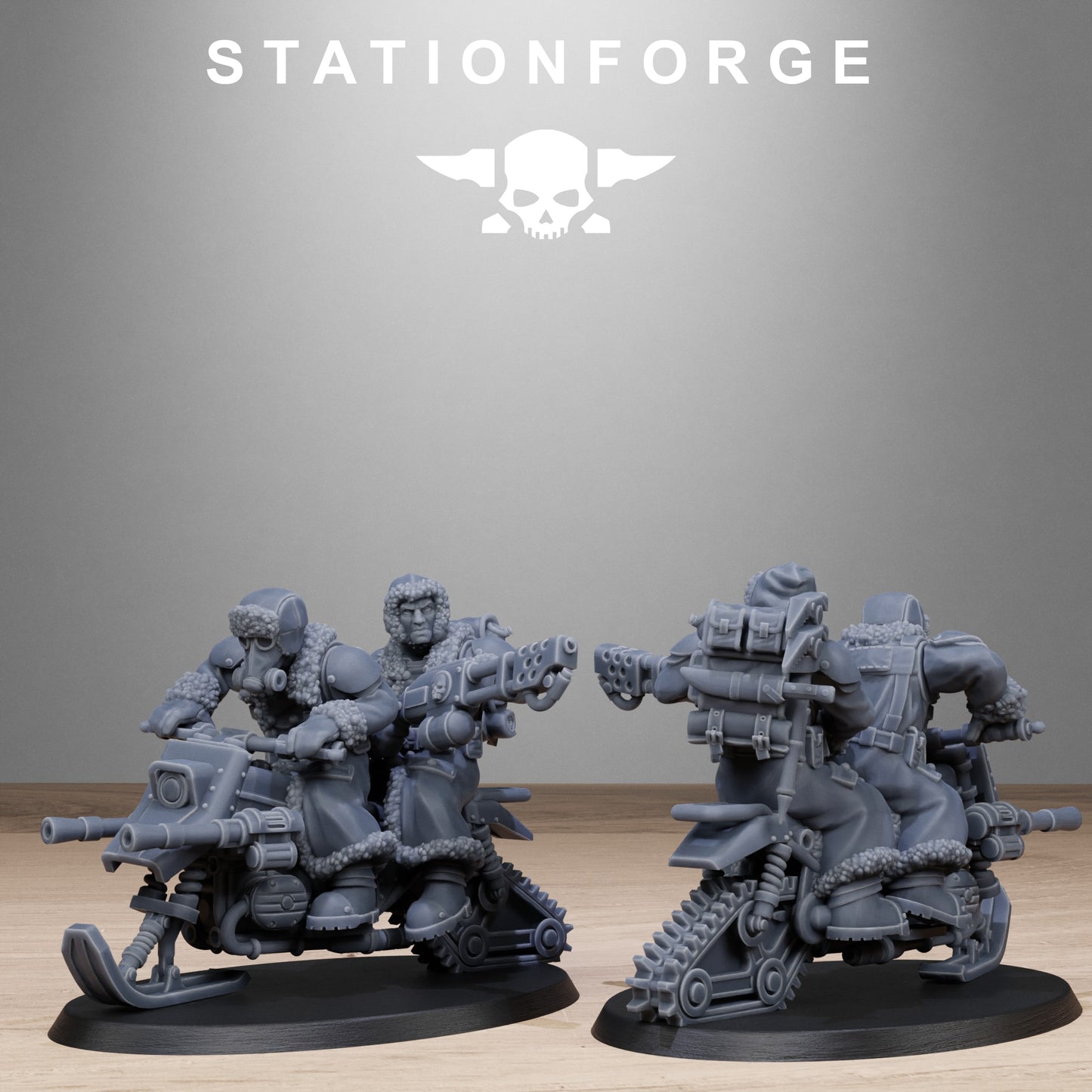 GrimGuard FrostWatch Snowbikers - Set of 10