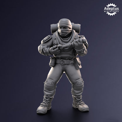 Command Squad - Sandshroud Battalion - Set of 4