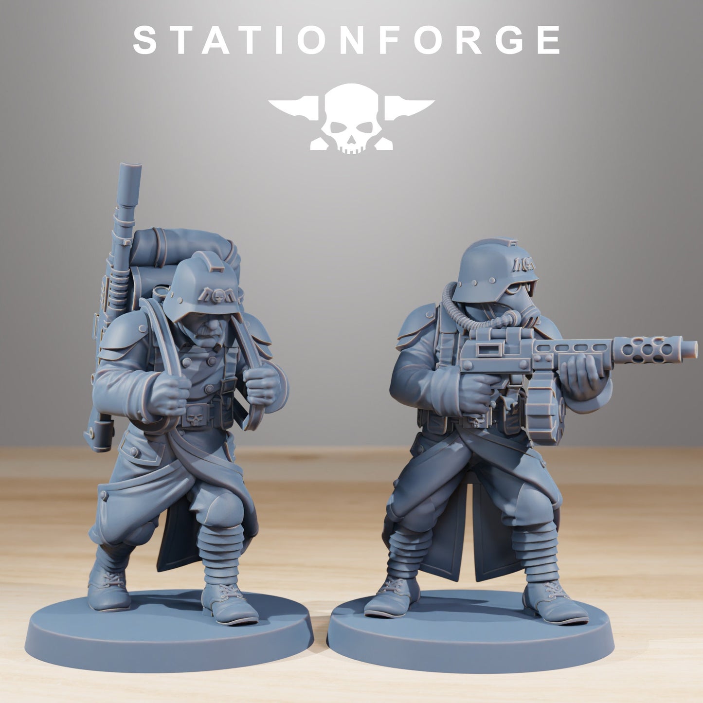 GrimGuard Combatants - Set of 10