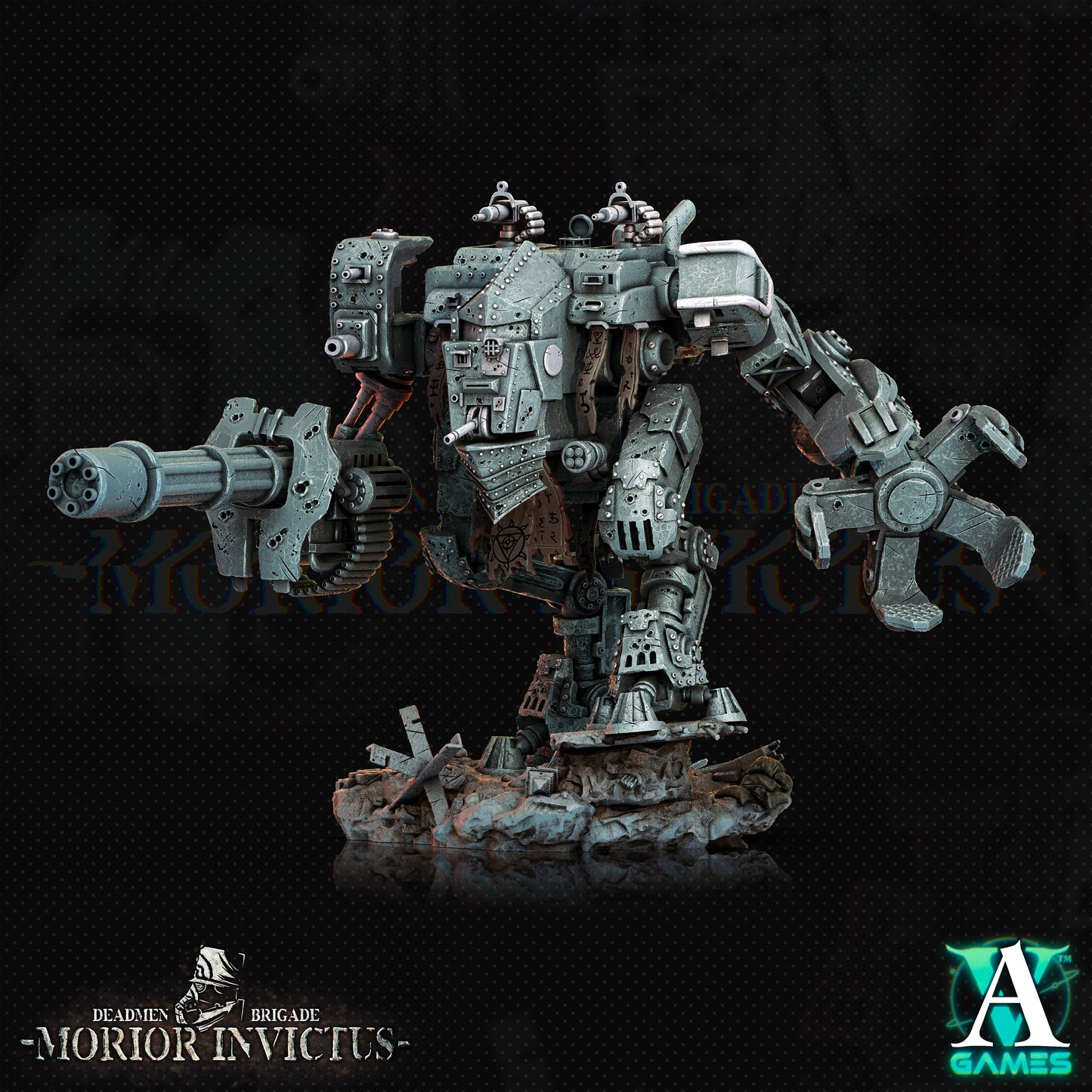 Morior MK-18 Paladin Mech - 02  | Sci-Fi | CyberPunk