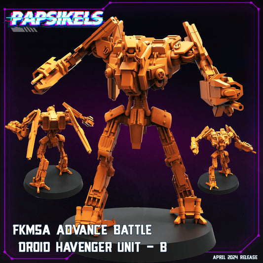 FKMSA Advance Battle Droid Havenger Unit - B