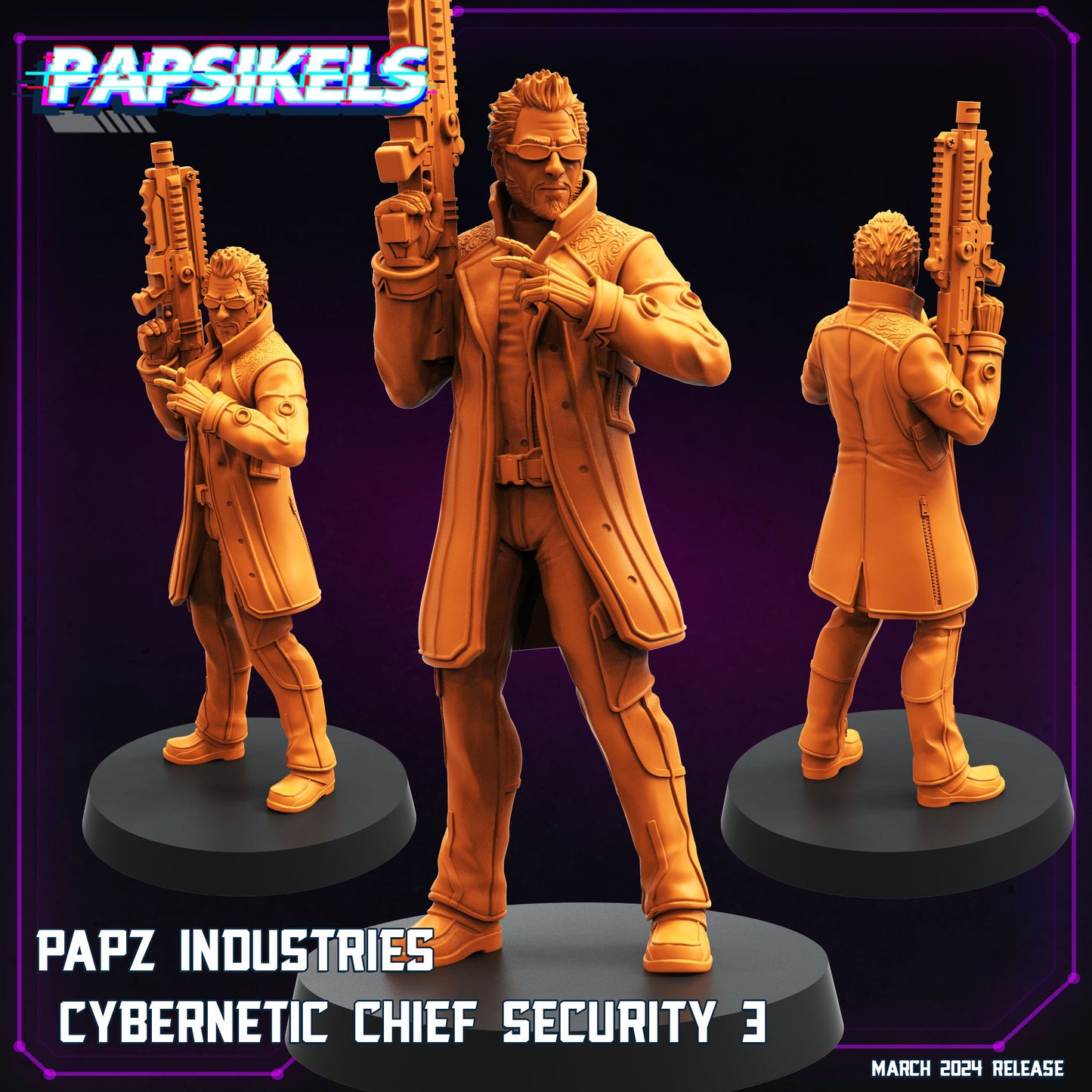 PAPZ Industries Cybernetic Chief Security 3