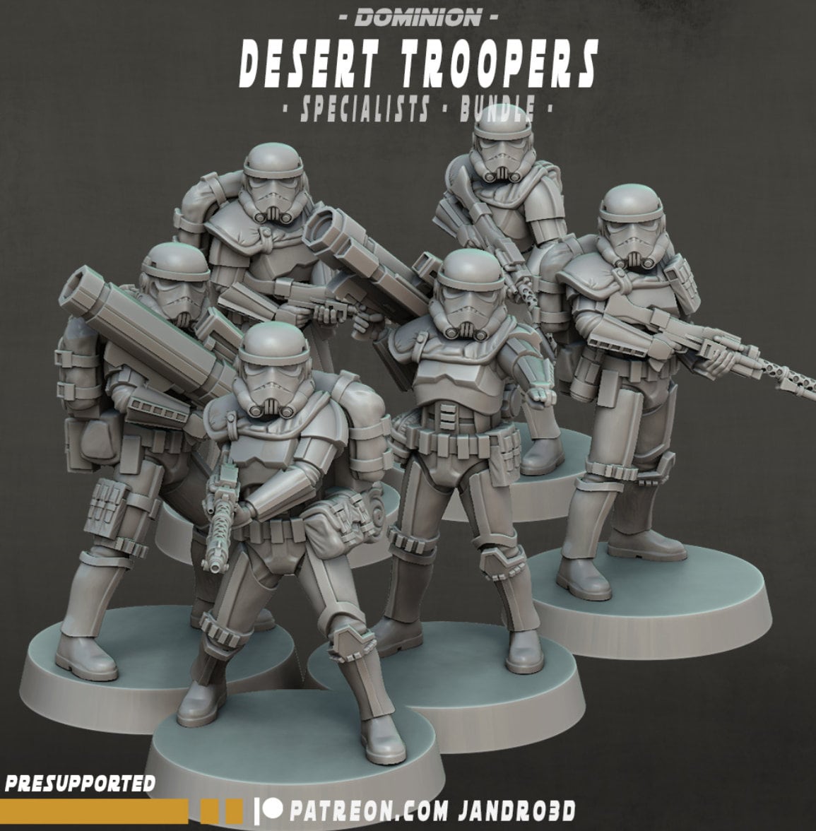 Desert Troopers - Specialist - Bundle 1 - Set of 6