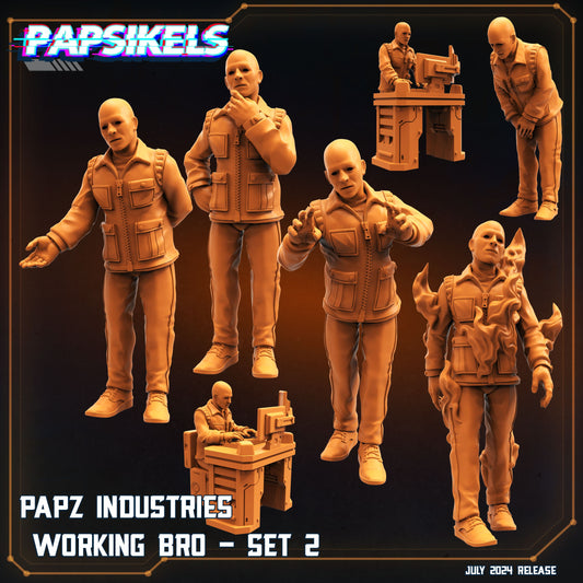 PAPZ Industries Working Bro - Set 2