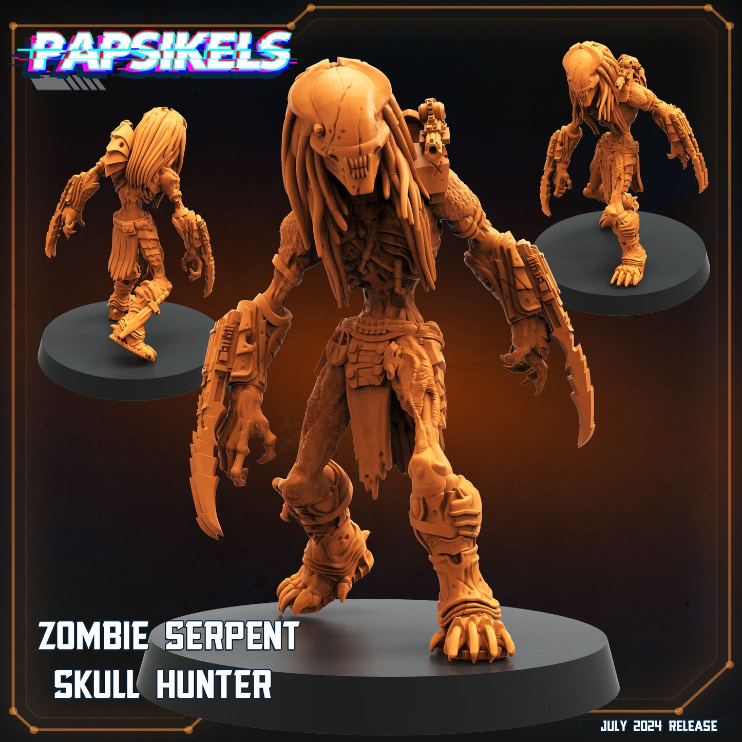 Zombie Serpent Skull Hunter